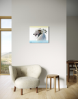 THE WAY OF THE WHITE WOLF | Luxe Collection Canvas Print