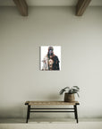 BLACK WOLF WHITE RAVEN | Luxe Collection Canvas Print