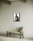 BLACK WOLF WHITE RAVEN | Luxe Collection Canvas Print