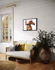 AMERICAN HORSE GOES TO WAR | Luxe Collection Canvas Print