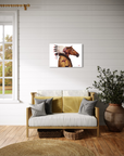 AMERICAN HORSE GOES TO WAR | Luxe Collection Canvas Print
