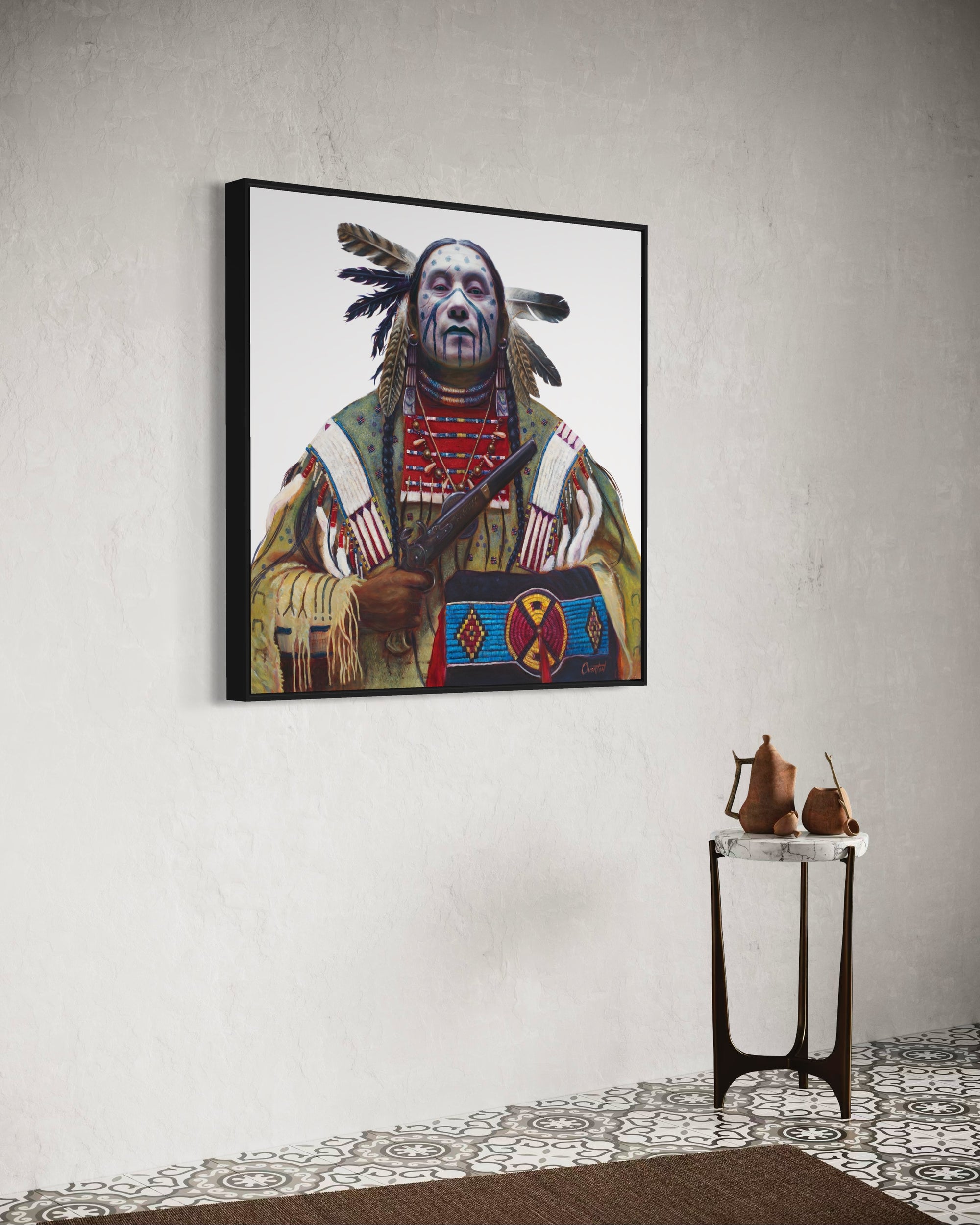 IRON HAWK | Luxe Collection Canvas Print