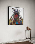 IRON HAWK | Luxe Collection Canvas Print