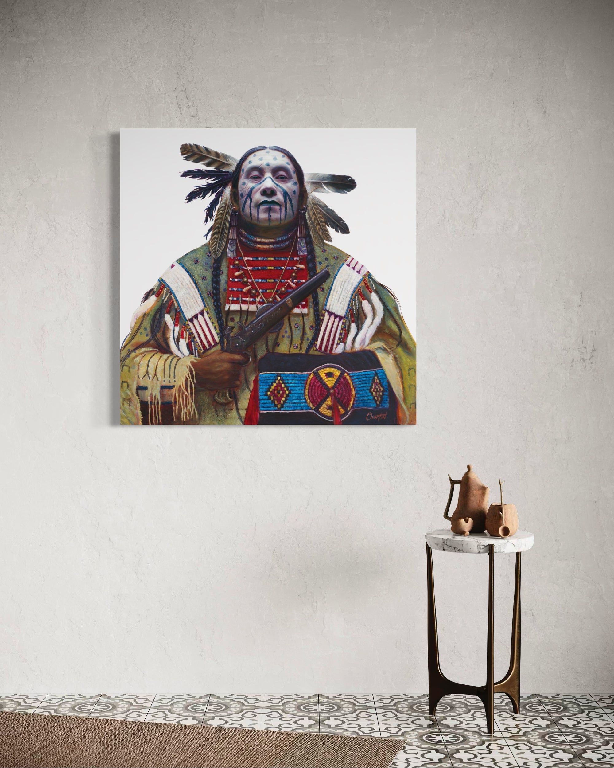 IRON HAWK | Luxe Collection Canvas Print
