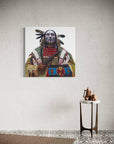 IRON HAWK | Luxe Collection Canvas Print