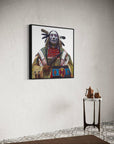 IRON HAWK | Luxe Collection Canvas Print