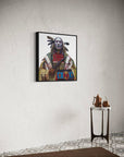IRON HAWK | Luxe Collection Canvas Print