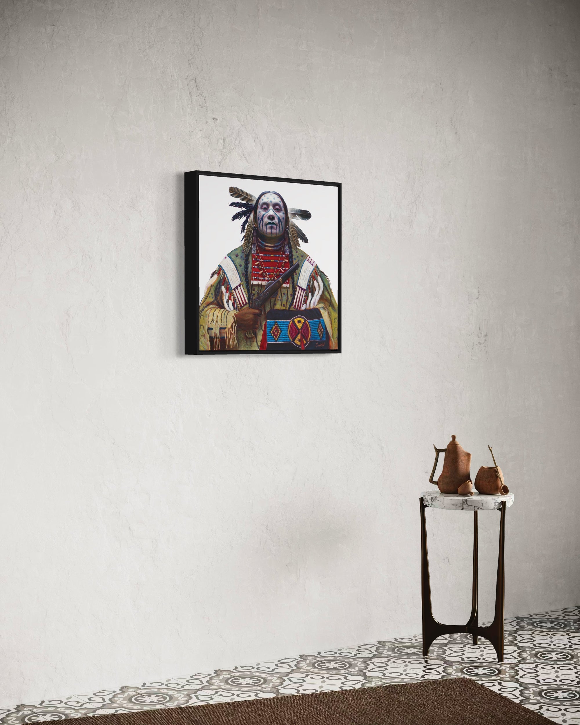 IRON HAWK | Luxe Collection Canvas Print