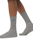 OVERTON | Signature Embroidered Socks