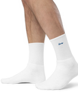 OVERTON | Signature Embroidered Socks