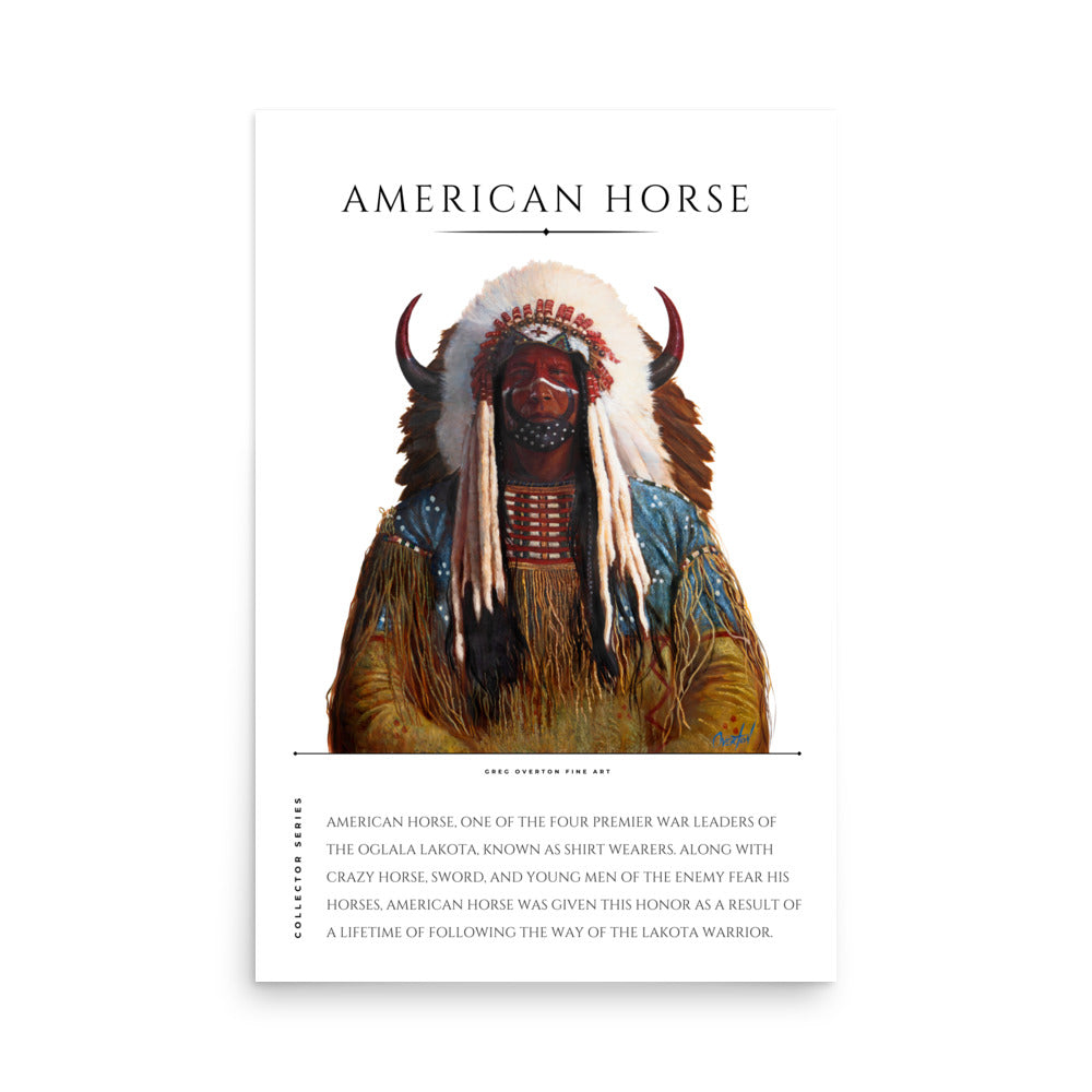 AMERICAN HORSE | Museum Print – Greg Overton Fine Art Prints