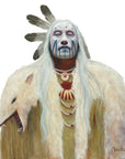 GHOST WOLF | Luxe Collection Canvas Print