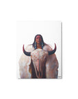 WHITE BUFFALO CALF WOMAN | Metal Print