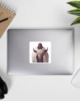 WHITE BUFFALO CALF WOMAN | Bubble-free Stickers