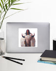 WHITE BUFFALO CALF WOMAN | Bubble-free Stickers