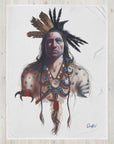 CROW HORSE | Throw Blanket