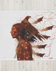 THE SAGA OF CRAZY HORSE | Throw Blanket