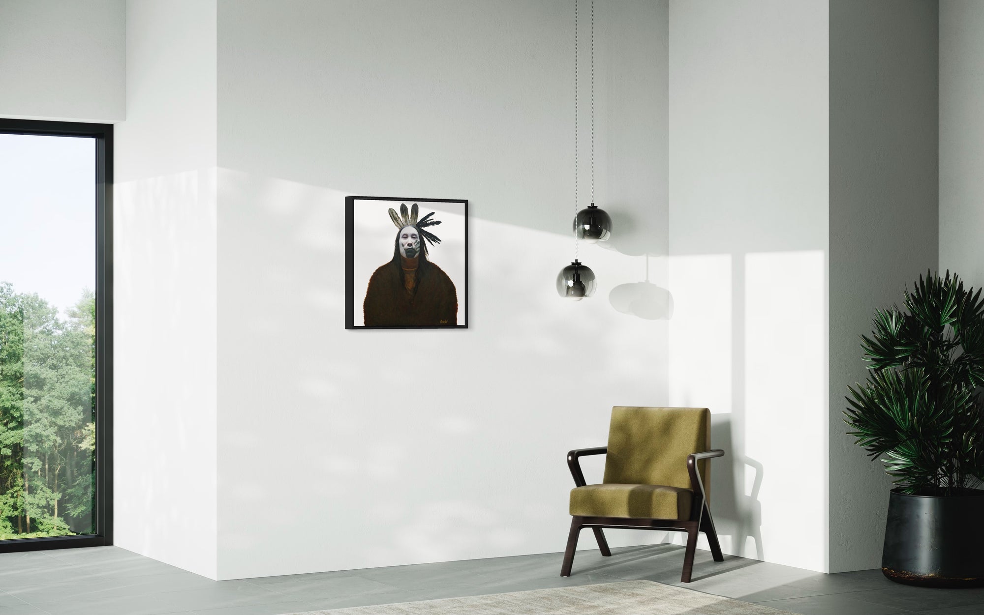 BLACK HAND | Luxe Collection Canvas Print