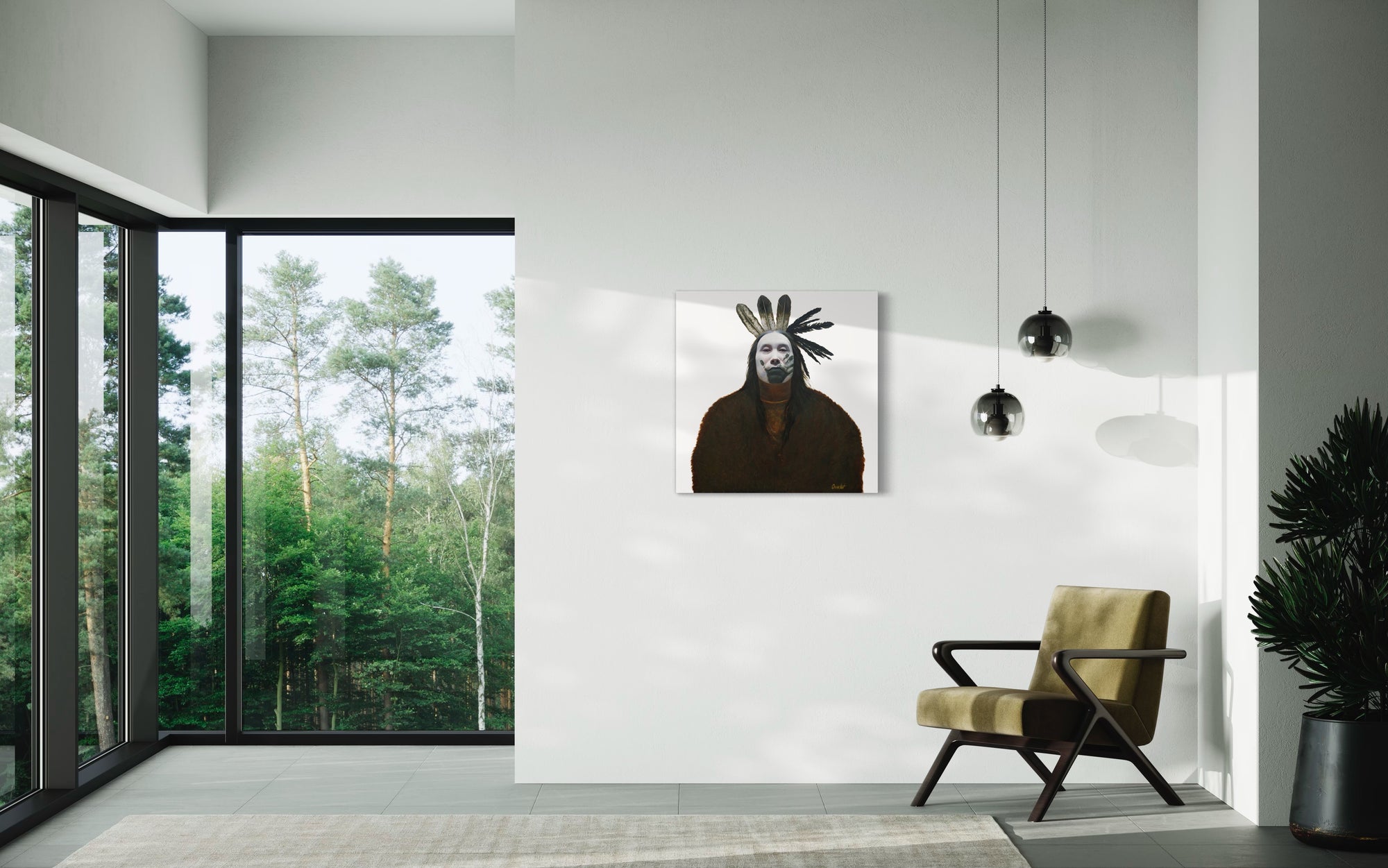 BLACK HAND | Luxe Collection Canvas Print
