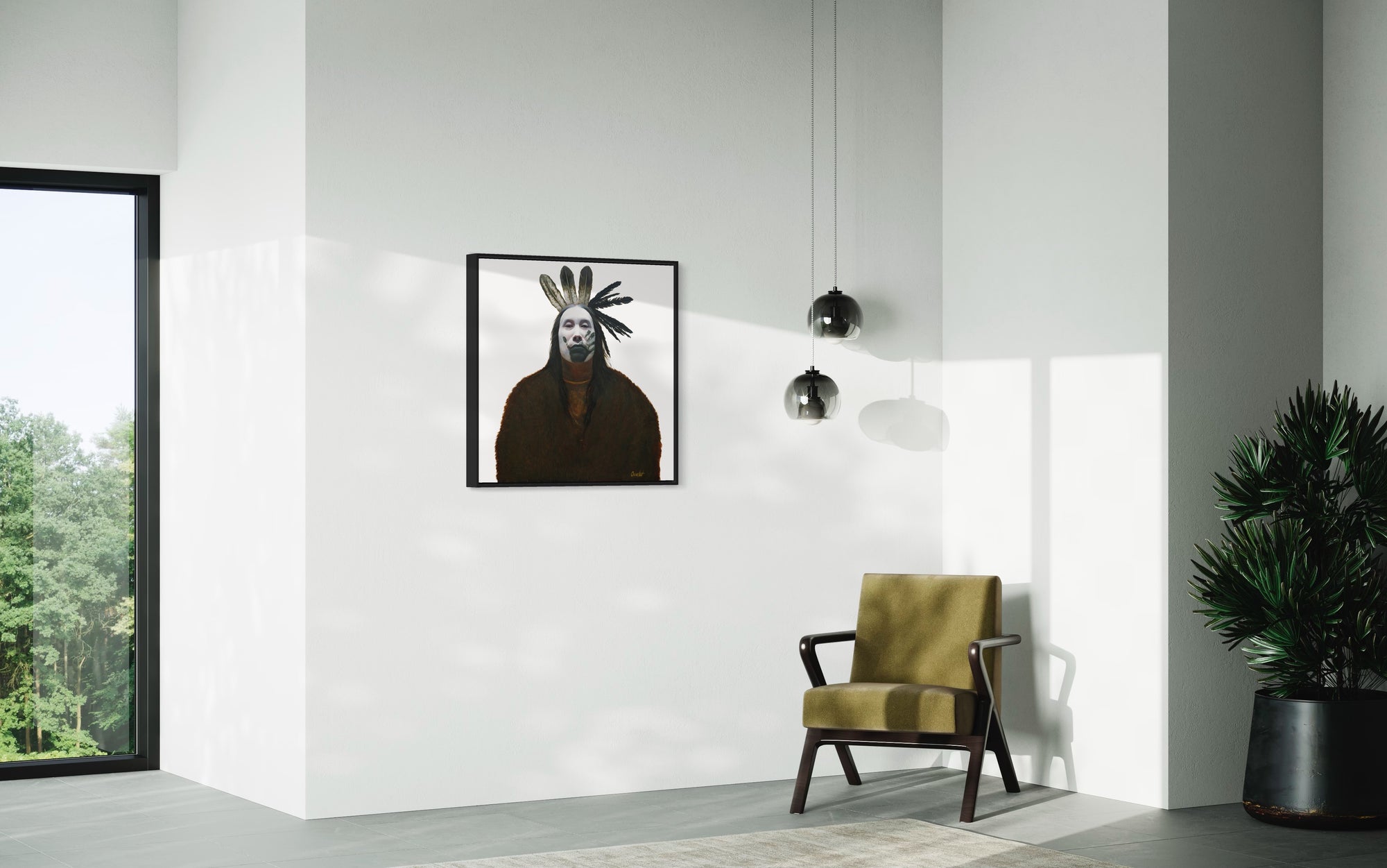 BLACK HAND | Luxe Collection Canvas Print
