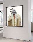 GHOST WOLF | Luxe Collection Canvas Print