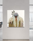 GHOST WOLF | Luxe Collection Canvas Print