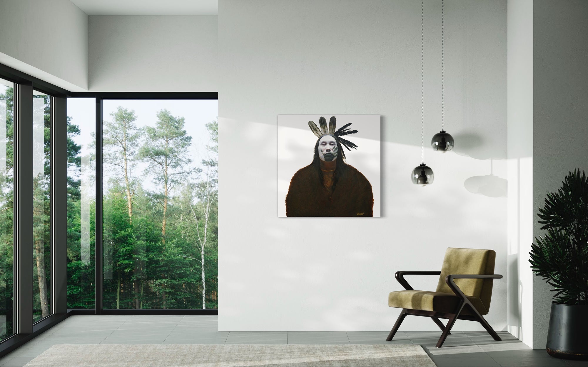 BLACK HAND | Luxe Collection Canvas Print