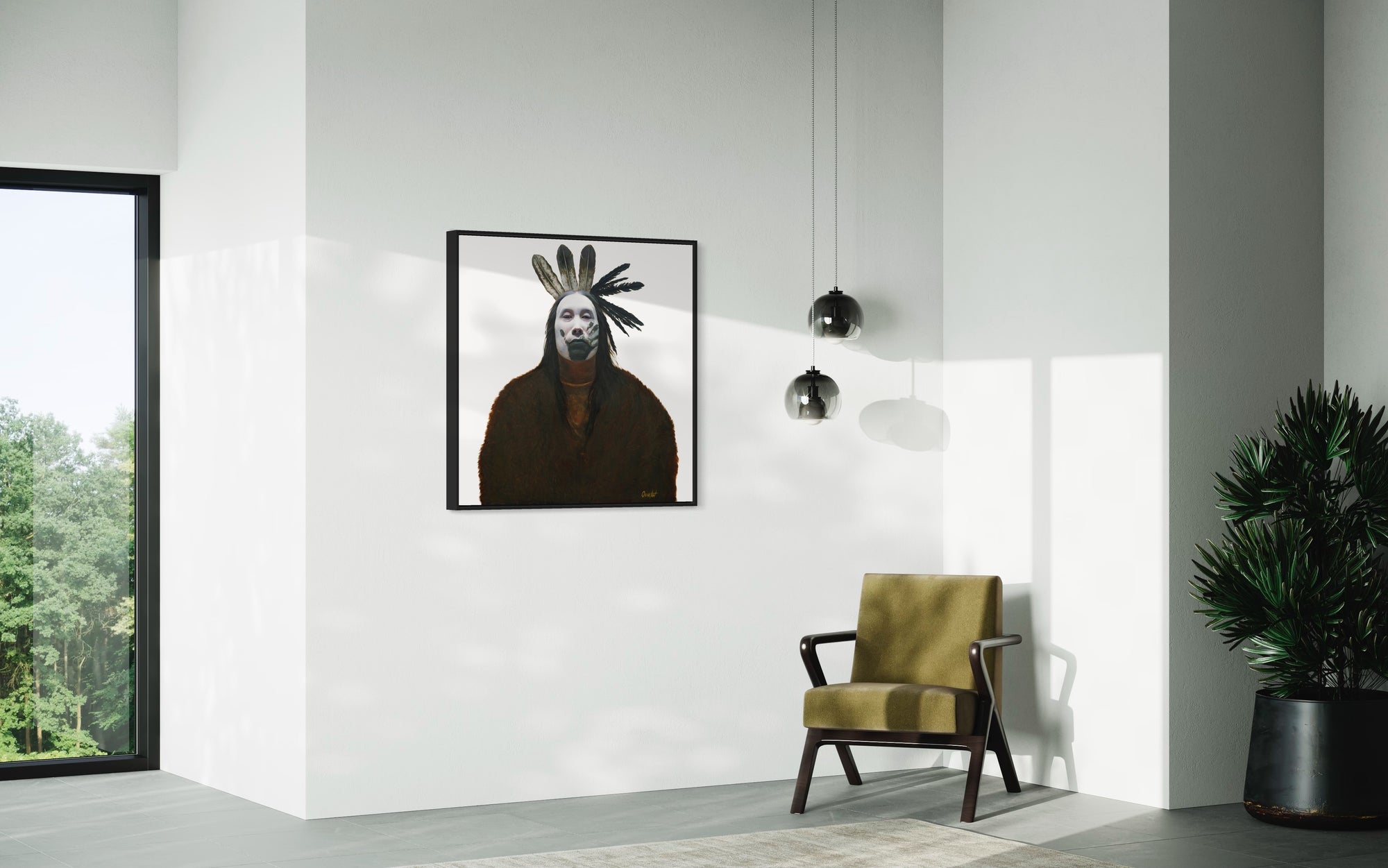 BLACK HAND | Luxe Collection Canvas Print