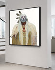 GHOST WOLF | Luxe Collection Canvas Print