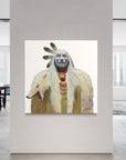 GHOST WOLF | Luxe Collection Canvas Print