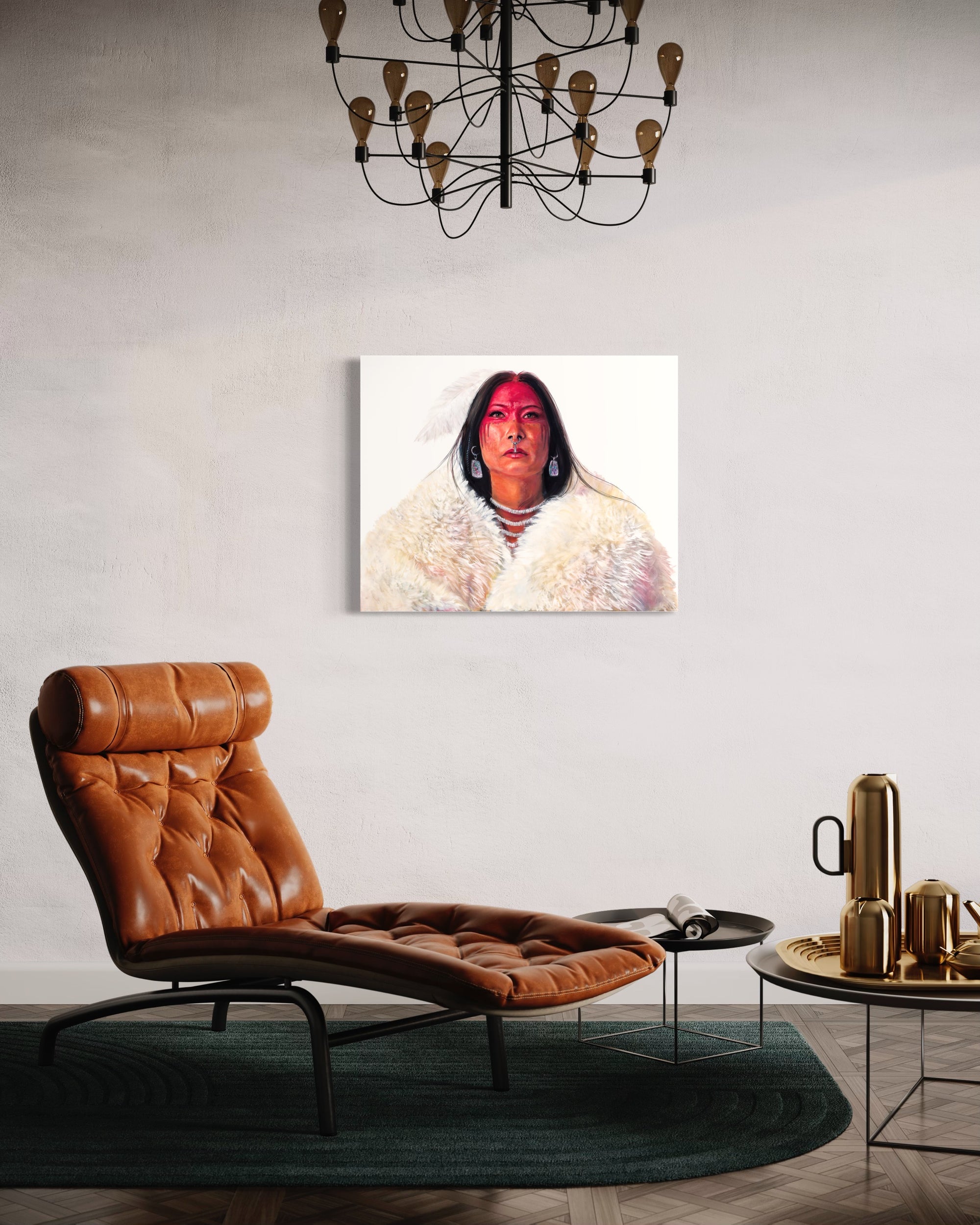 FIRST AMERICAN | Luxe Collection Canvas Print