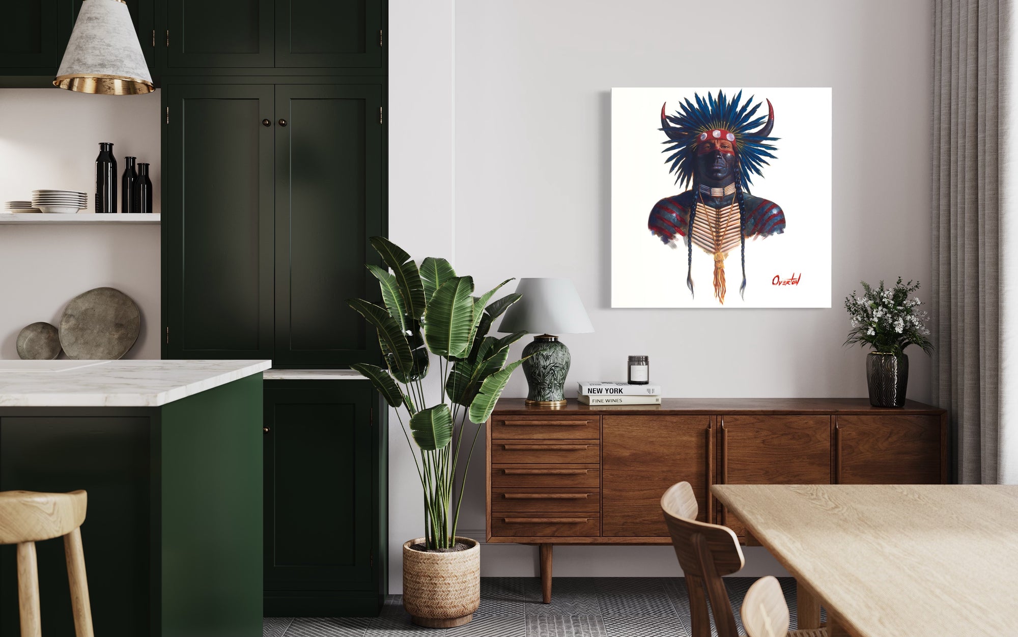IRON SHIRT | Luxe Collection Canvas Print
