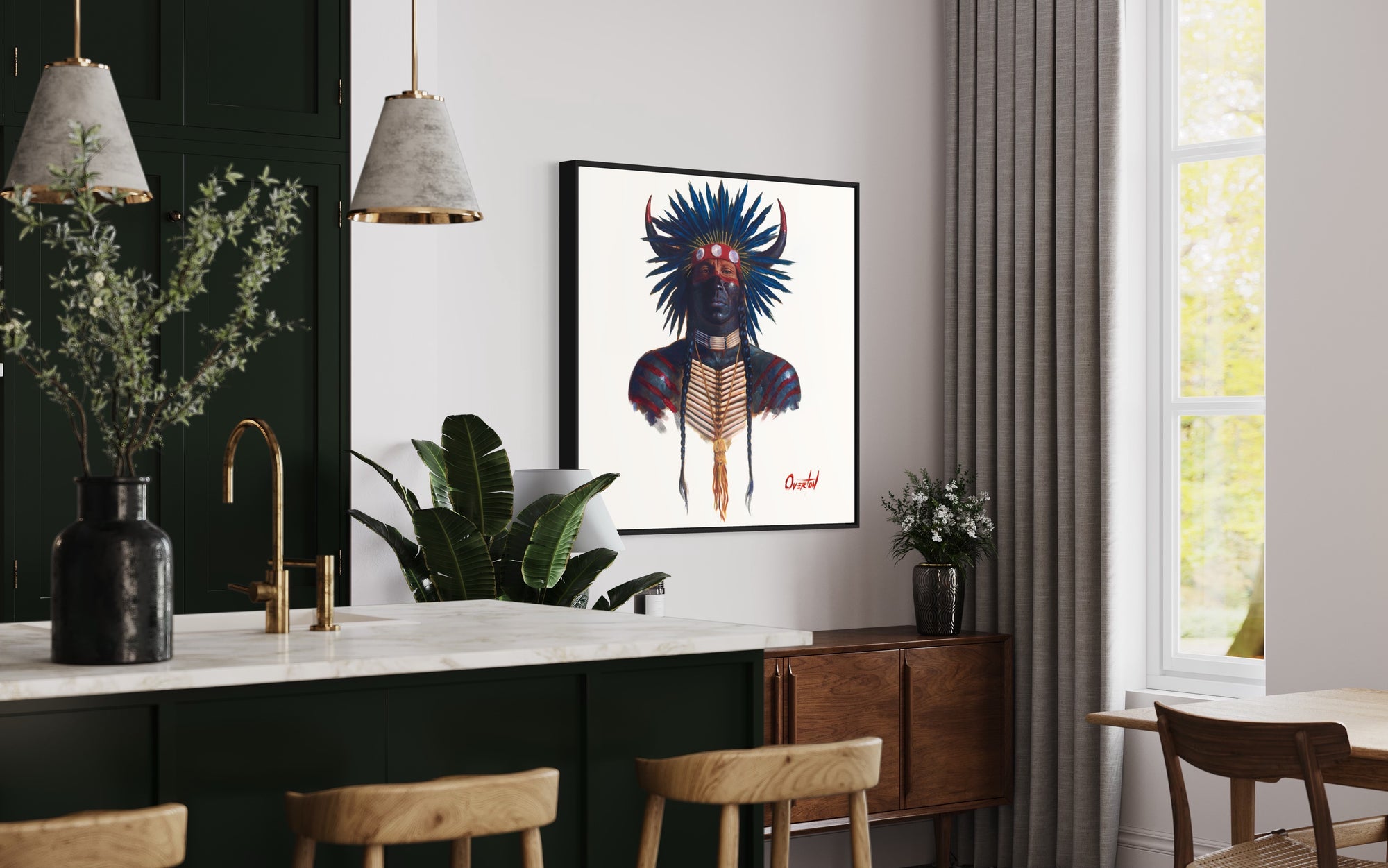 IRON SHIRT | Luxe Collection Canvas Print
