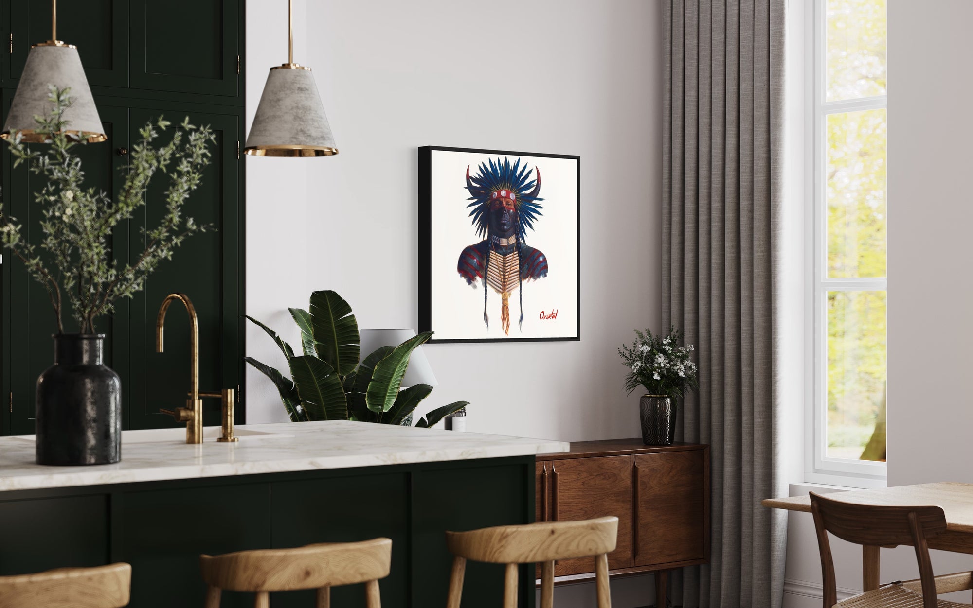 IRON SHIRT | Luxe Collection Canvas Print