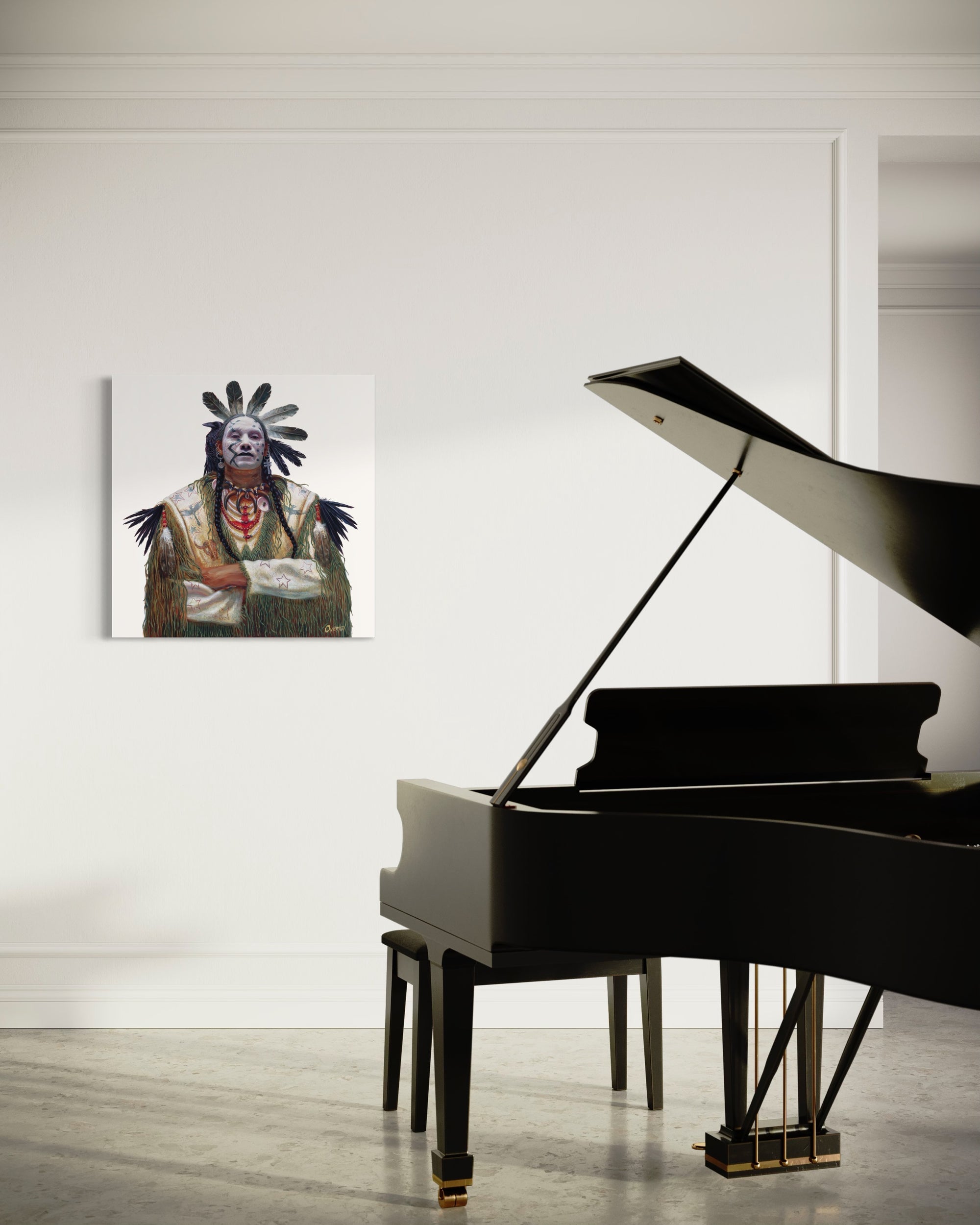 NIGHT CROW | Luxe Collection Canvas Print