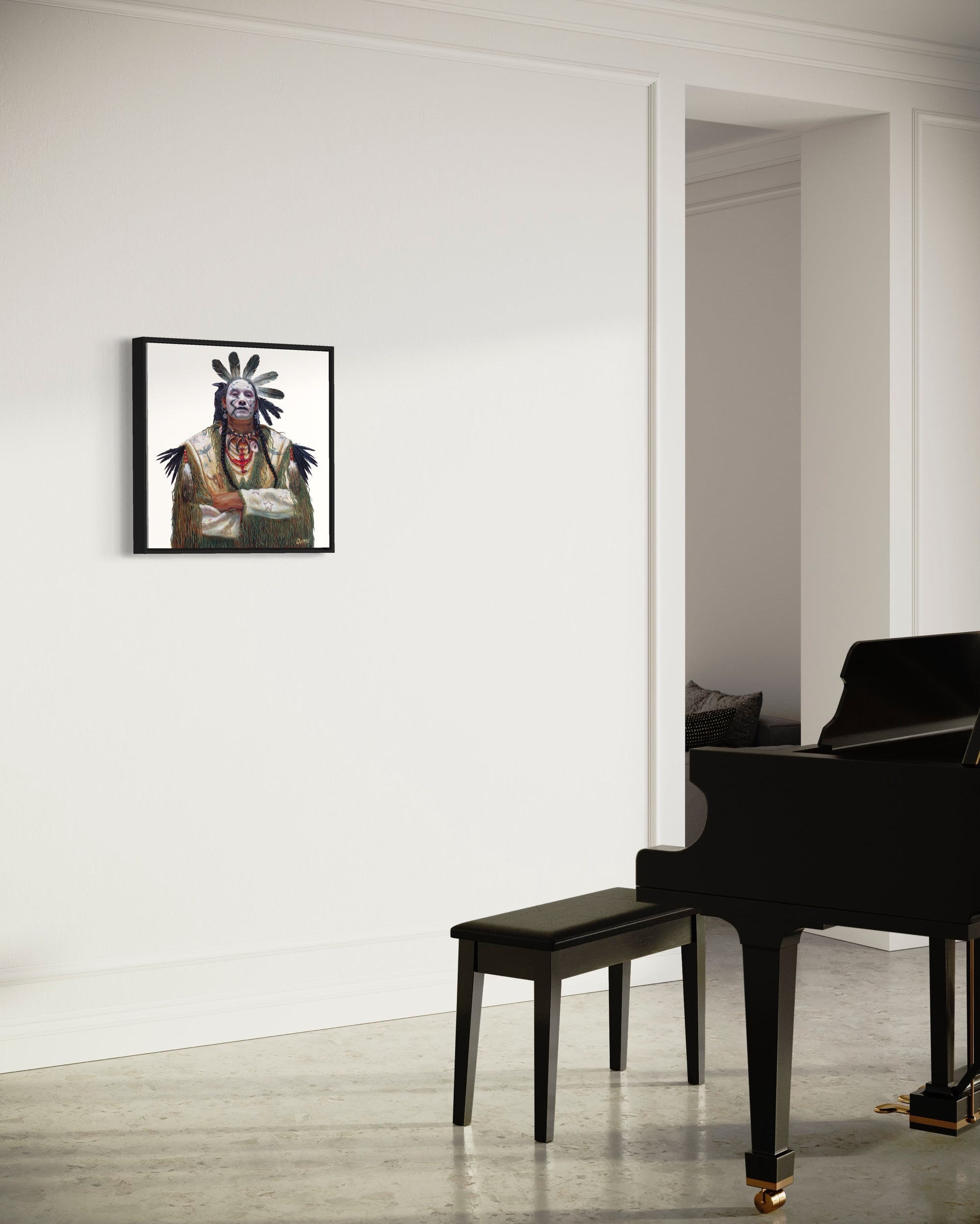 NIGHT CROW | Luxe Collection Canvas Print