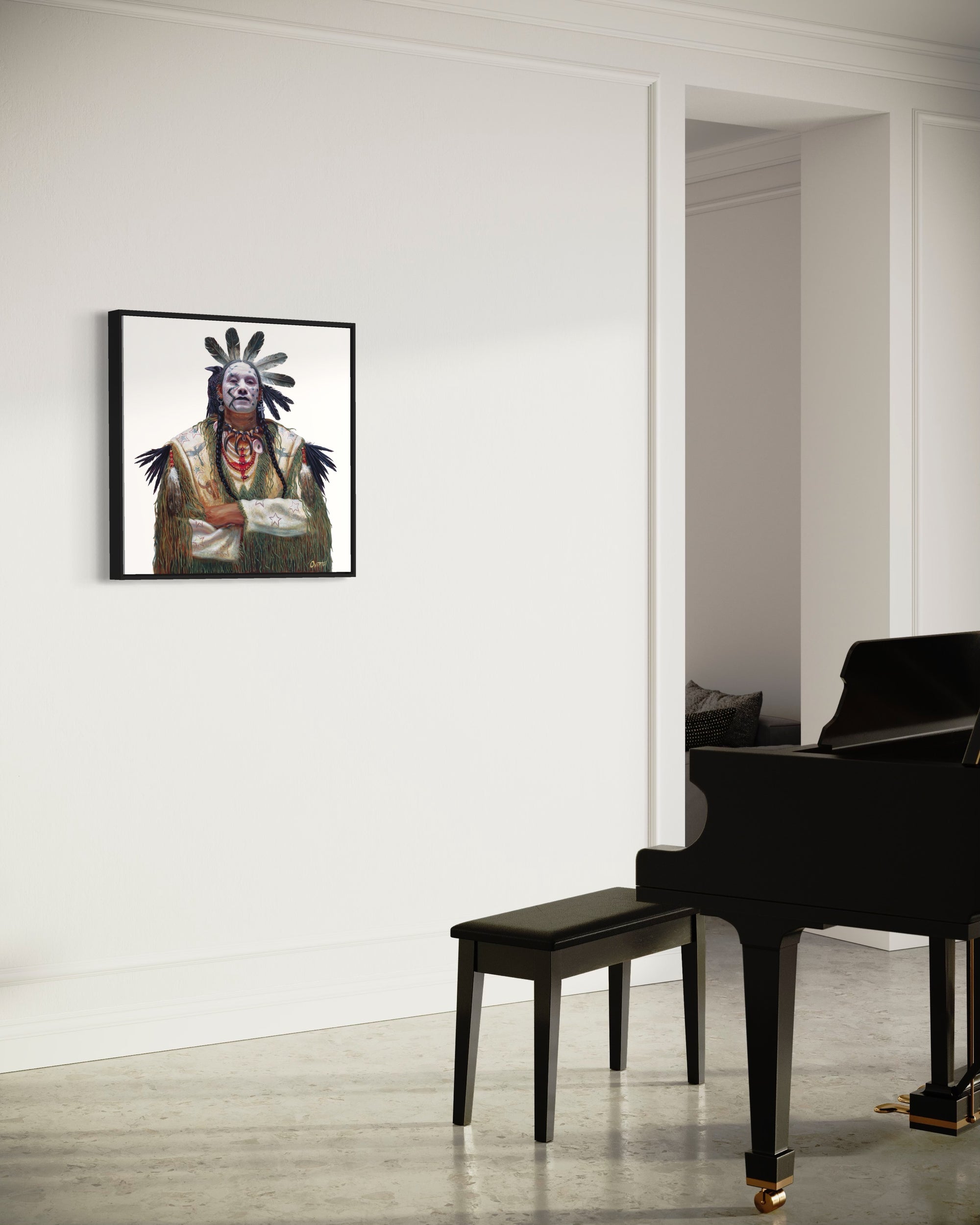 NIGHT CROW | Luxe Collection Canvas Print