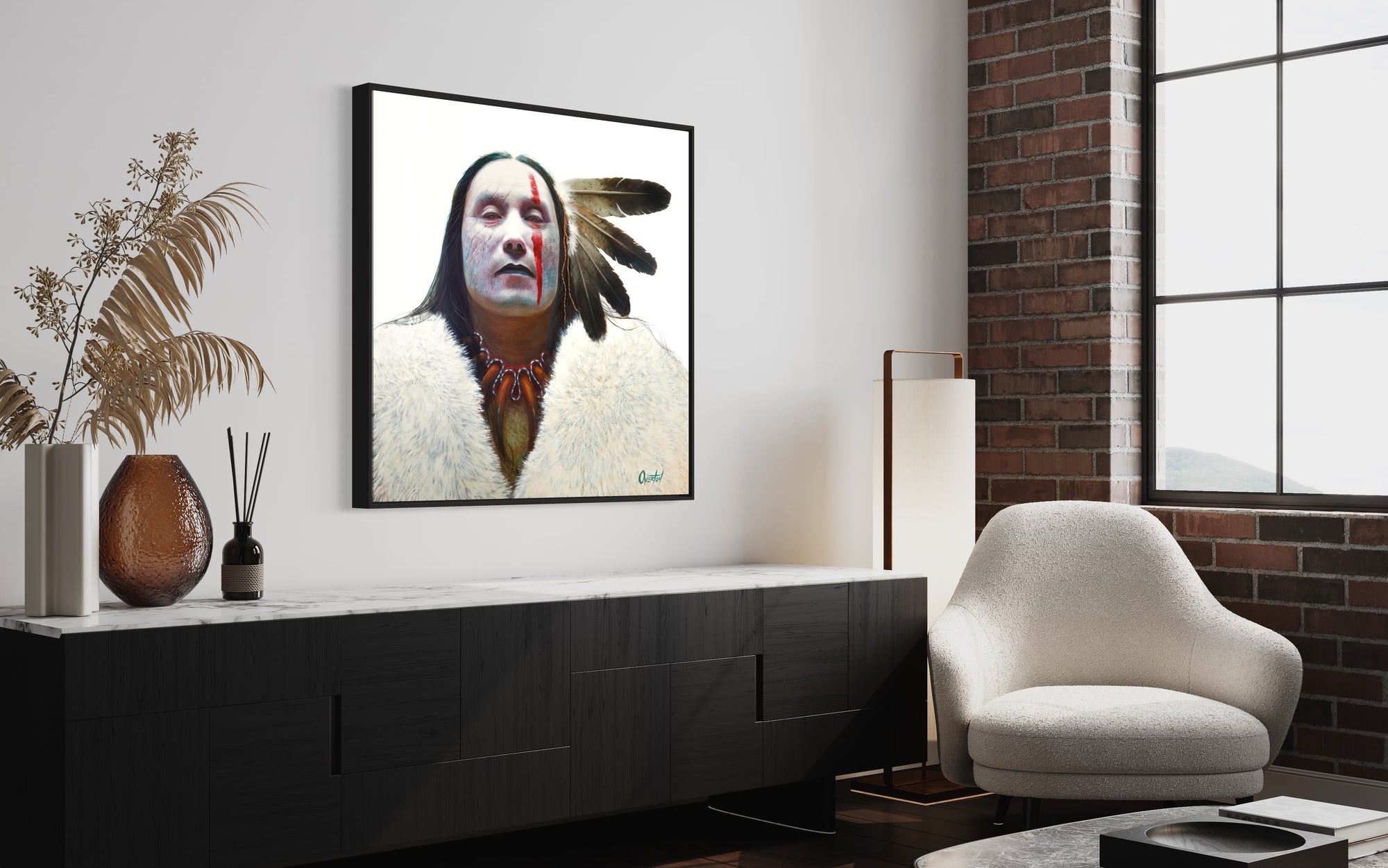 BLOOD WOLF | Luxe Collection Canvas Print