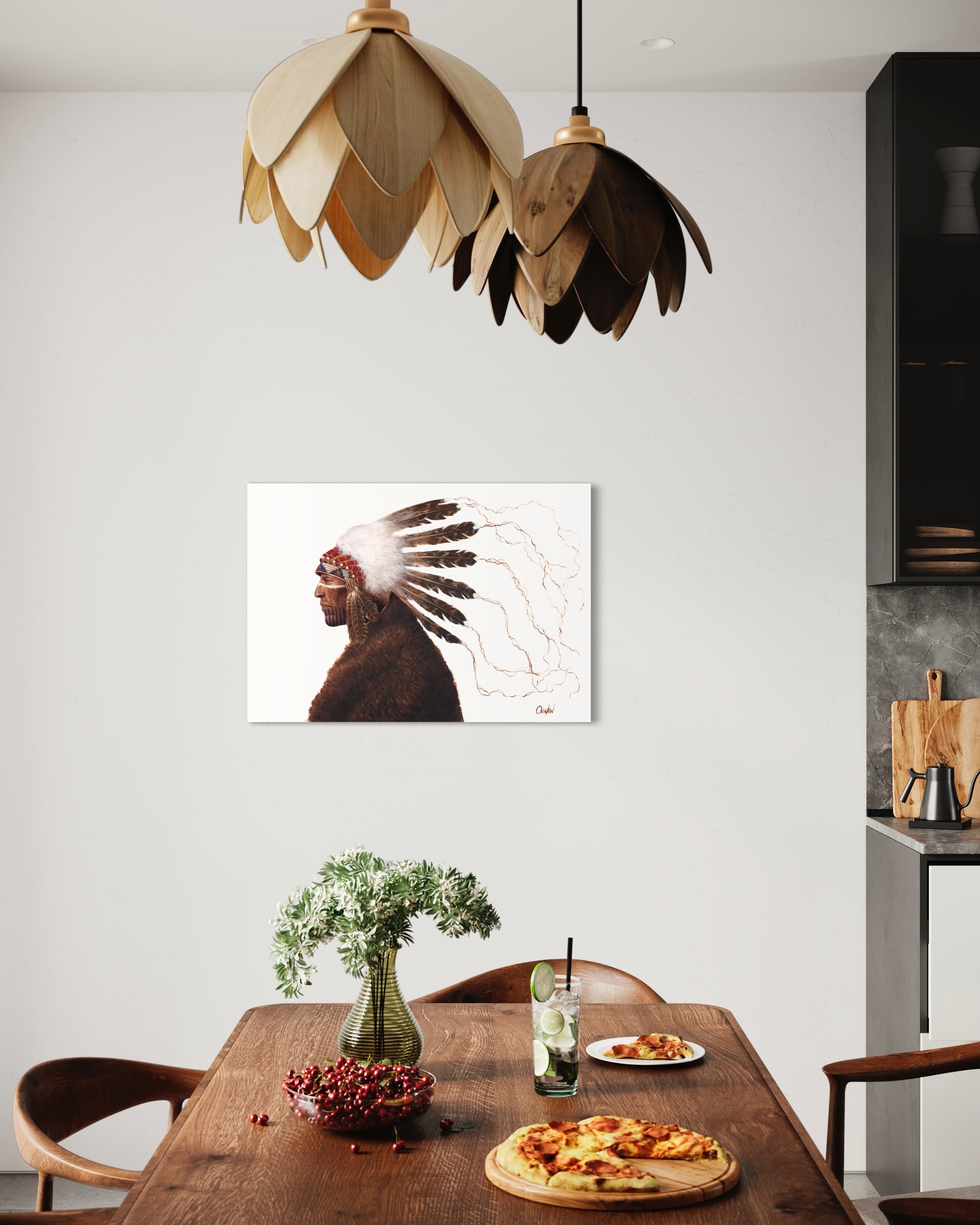 SEVEN THUNDERS | Luxe Collection Canvas Print