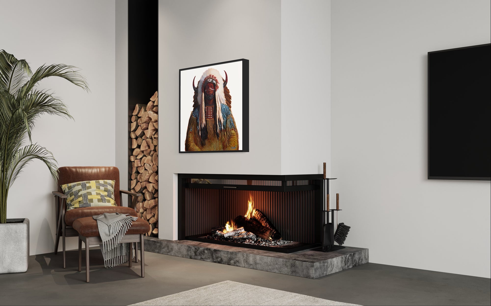 AMERICAN HORSE | Luxe Collection Canvas Print
