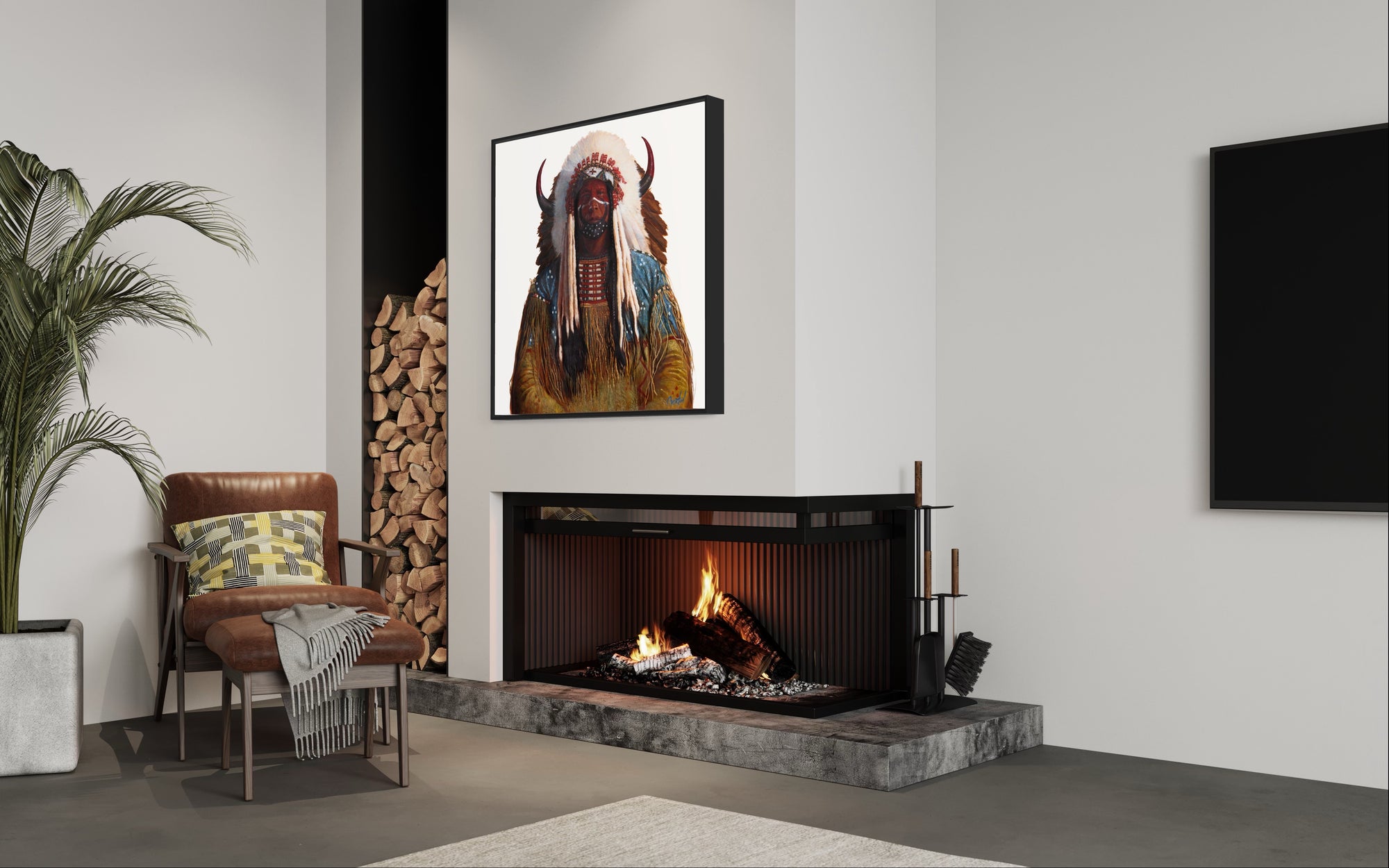 AMERICAN HORSE | Luxe Collection Canvas Print