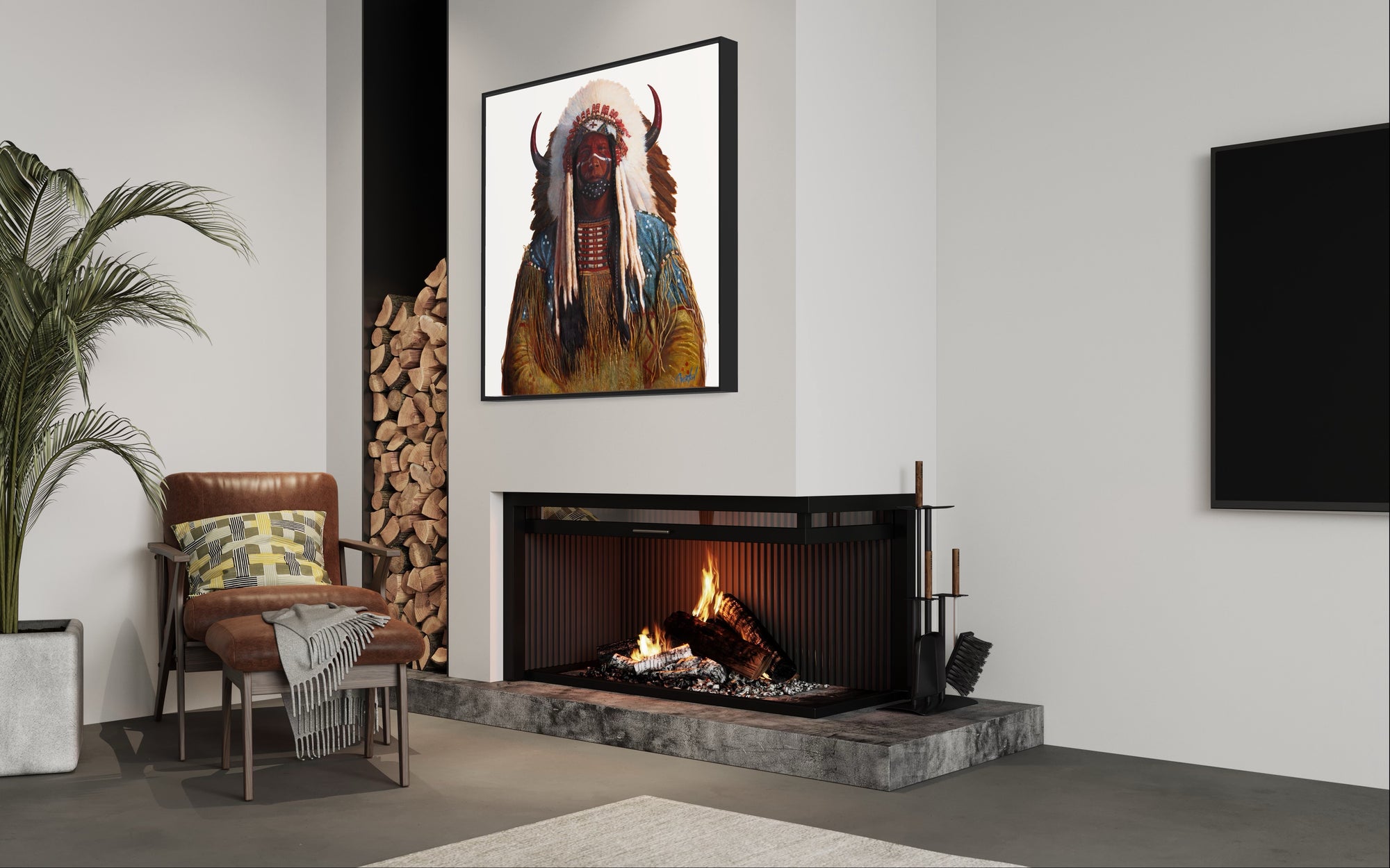 AMERICAN HORSE | Luxe Collection Canvas Print