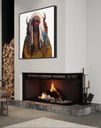 AMERICAN HORSE | Luxe Collection Canvas Print