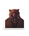 BLOOD HAND BEAR | Fine Art Print