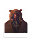 BLOOD HAND BEAR | Fine Art Print