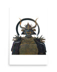 THE BLACK DRAGON SAMURAI | Fine Art Print