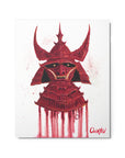RED DRAGON SAMURAI | Metal Print