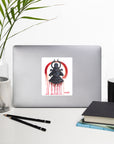 BLACK WHIRLWIND SAMURAI | Bubble-free Stickers