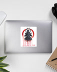BLACK WHIRLWIND SAMURAI | Bubble-free Stickers