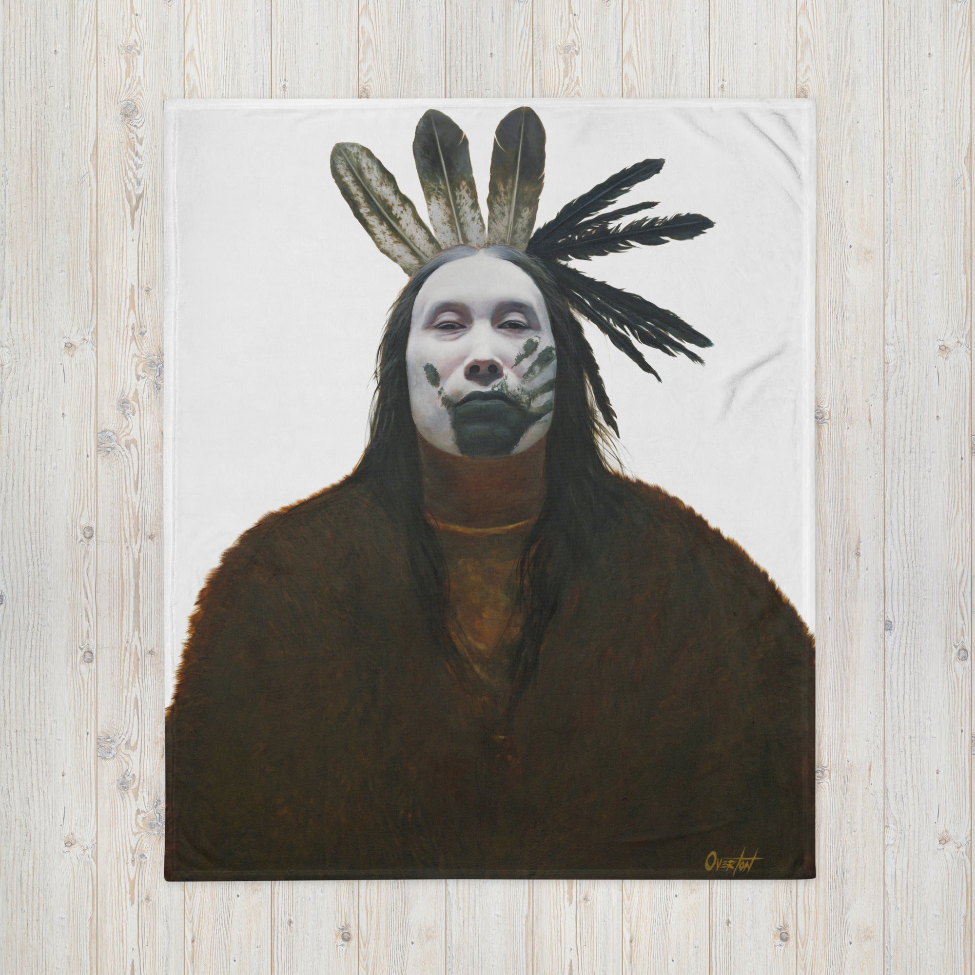 BLACK HAND (50X60) | Throw Blanket